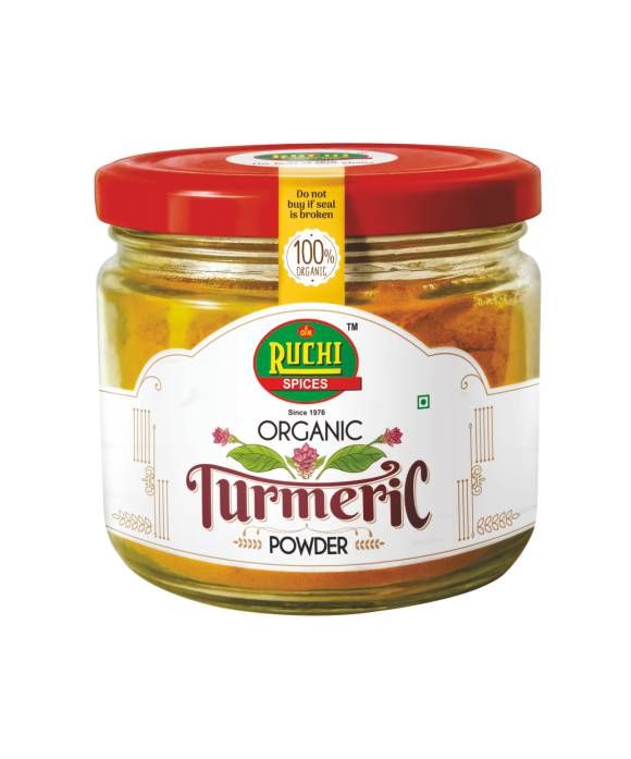 Organic Turmeric Powder Jar